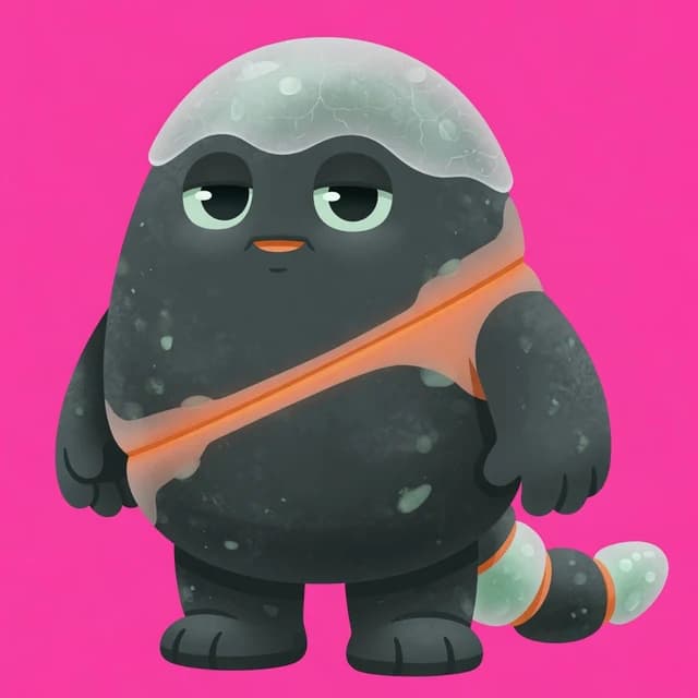 Tundra Pebble, an original AI-directed Codex pet concept