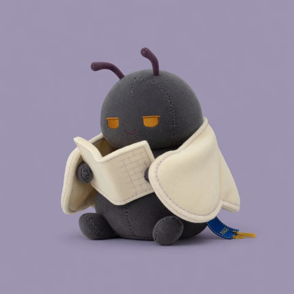 Mochi Moth, an original AI-directed Codex pet concept