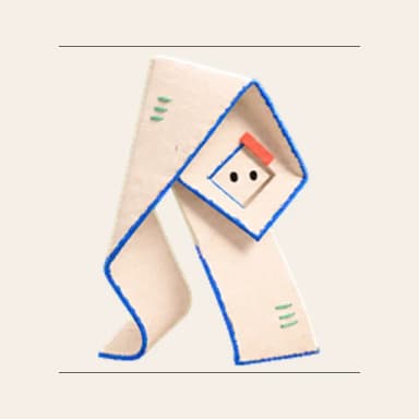 Patchlet, an original folded-paper Codex Pet