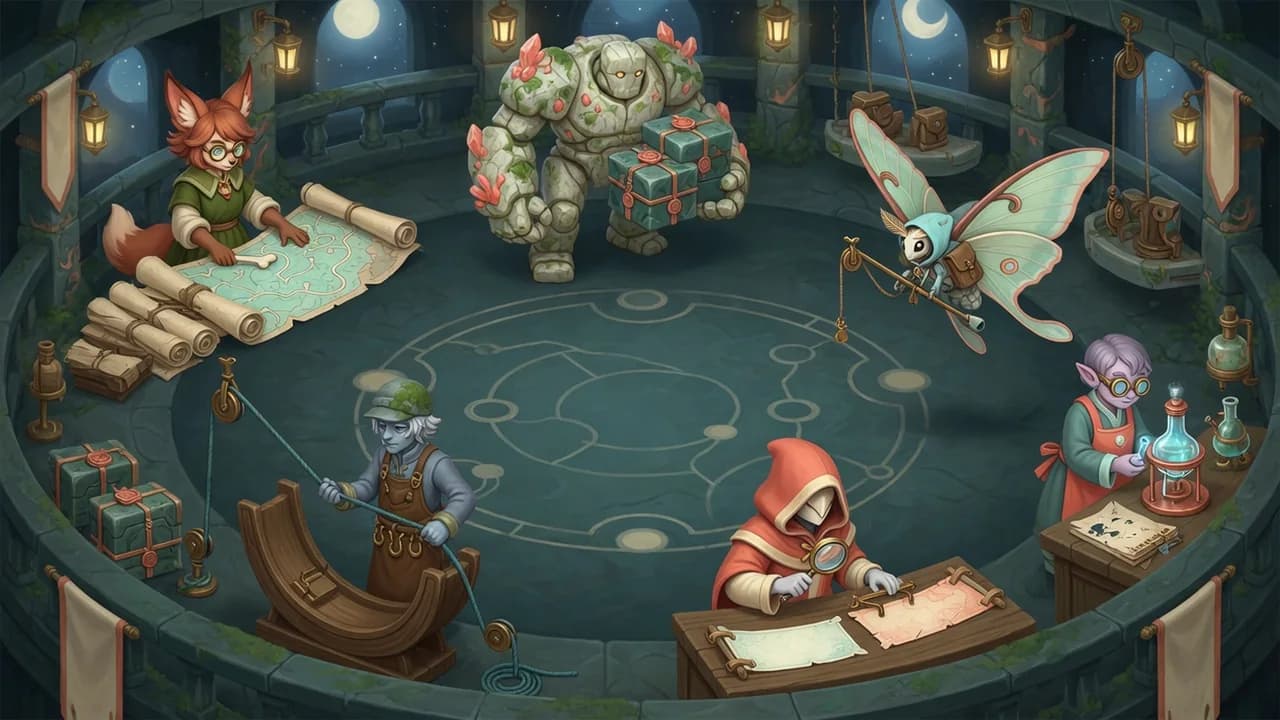 Agent Guild Hall original premium wallpaper preview